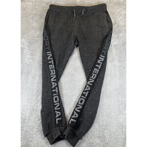 Superdry Orange Label Co. Men's Fleece Lined Jogger Sweatpants Gray Size Small